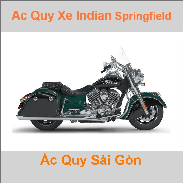 Ắc quy xe mô tô Indian Springfield ('16 - nay)