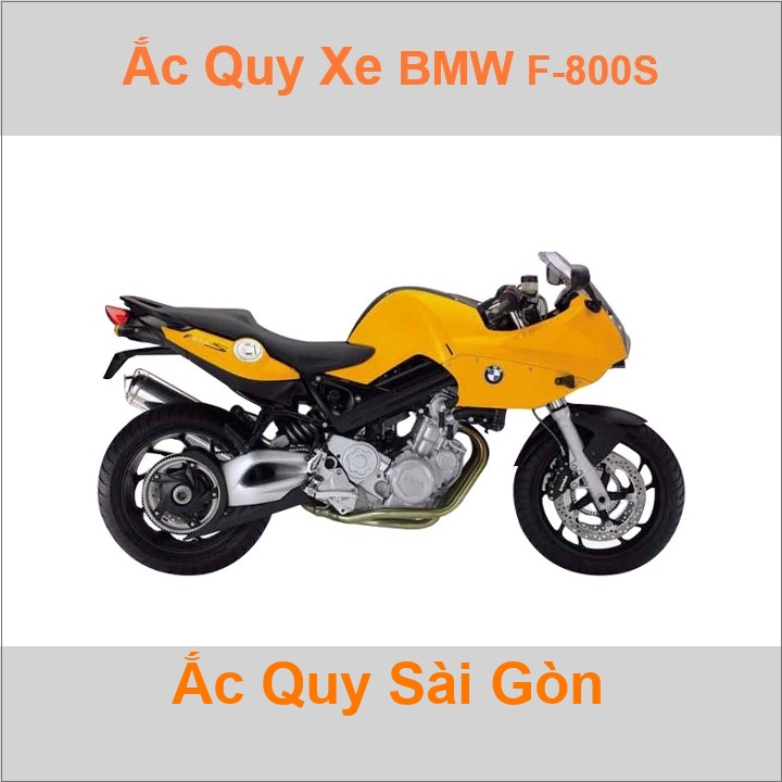 Ắc quy xe mô tô BMW F 800S (2006 - 2010)