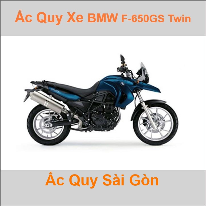 Ắc quy xe mô tô BMW F 650GS Twin (2008 - 2012)