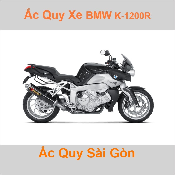 Ắc quy xe mô tô BMW K 1200R (2005 - 2008)