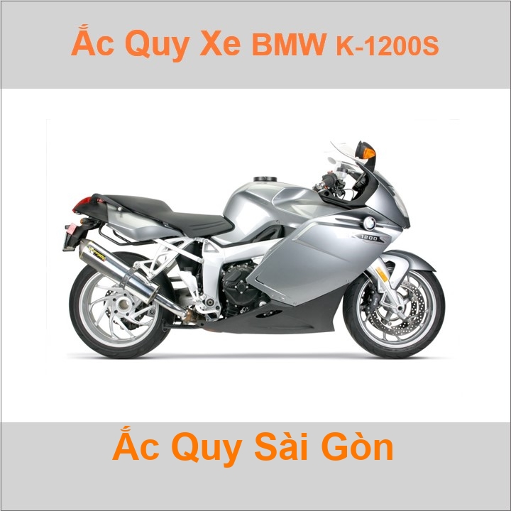 Ắc quy xe mô tô BMW K 1200S (2005 - 2008)