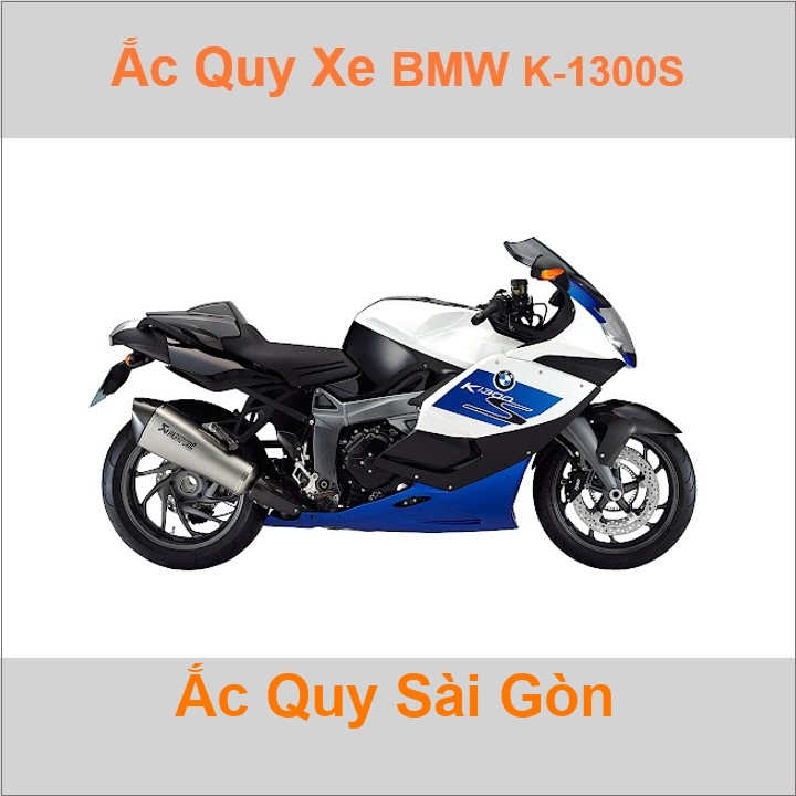 Ắc quy xe mô tô BMW K 1300S (2008 - 2016)