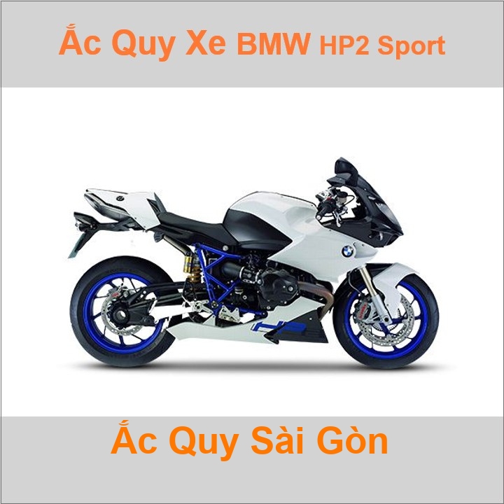 Ắc quy xe mô tô BMW HP2 Sport (2008 - 2012)