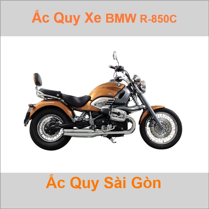 Ắc quy xe mô tô BMW R 850C (1997 - 2000)