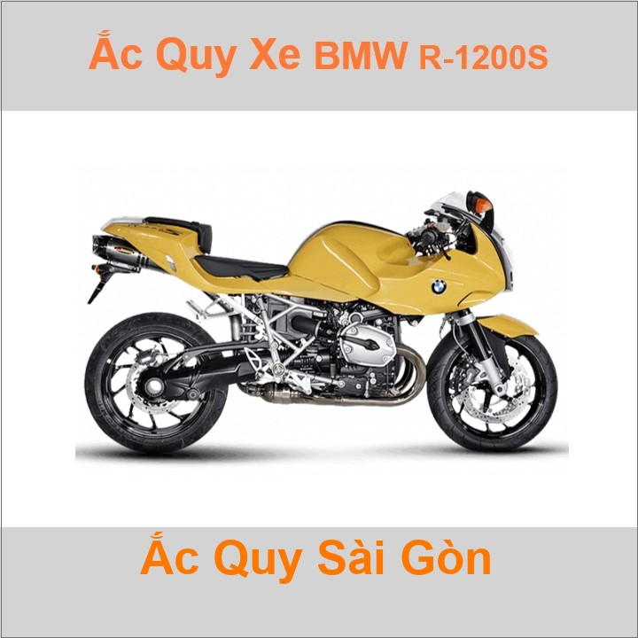 Ắc quy xe mô tô BMW R 1200S (2006 - 2007)