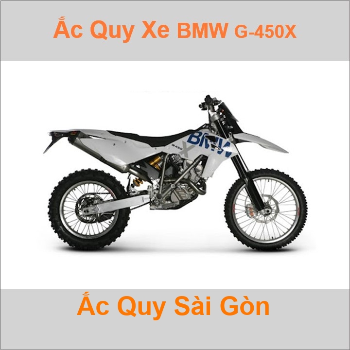 Ắc quy xe mô tô BMW G 450X (2008 - 2011)