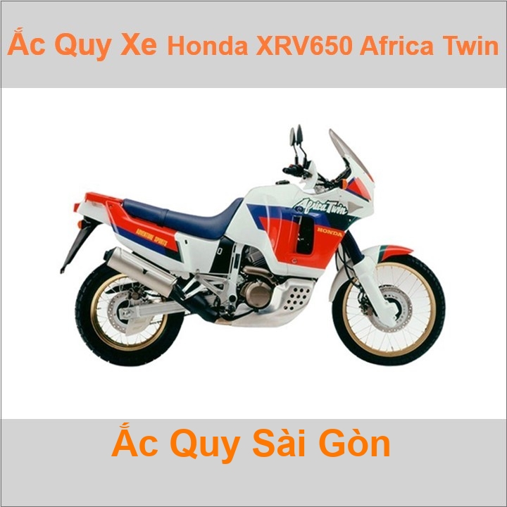 Ắc quy xe mô tô Honda XRV 650 Africa Twin (1988 - 1989)