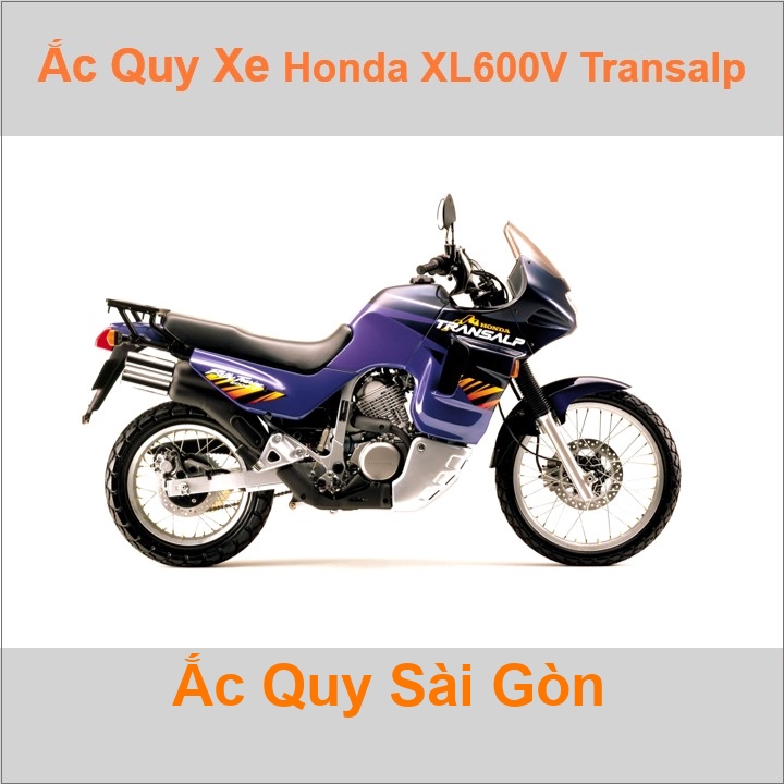 Ắc quy xe mô tô Honda XL 600V Transalp (1986 - 1999)