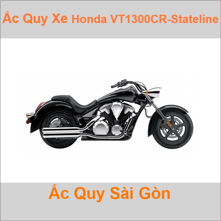 Ắc quy xe mô tô Honda VT-1300CR Stateline (2009 - 2016)