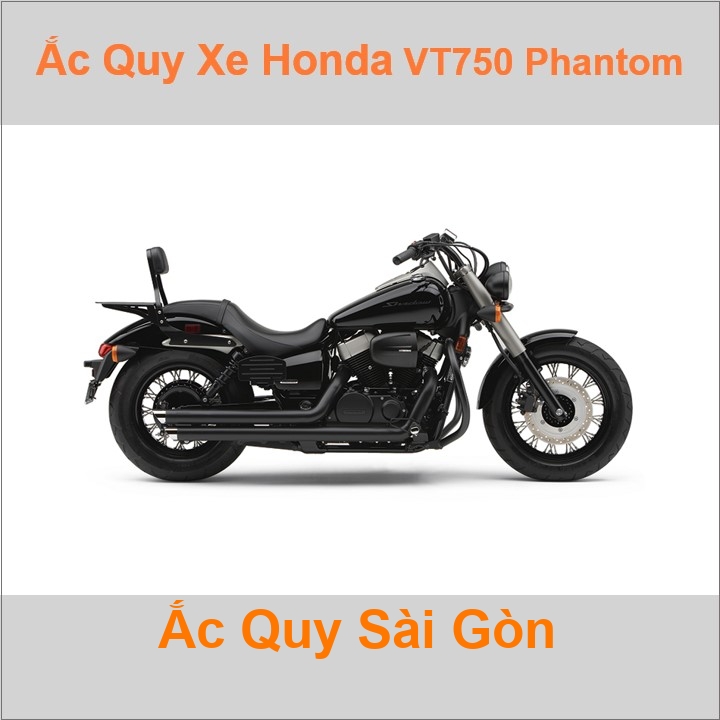 Ắc quy xe mô tô Honda VT 750 Shadow Phantom (2010 đến nay)