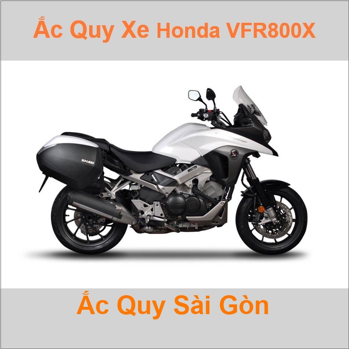 Ắc quy xe mô tô Honda VFR 800X (2011 - 2019)