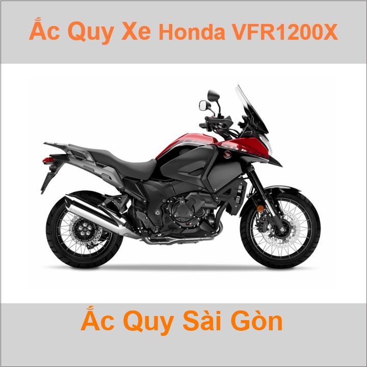 Ắc quy xe mô tô Honda VFR-1200X (2012 - 2016)