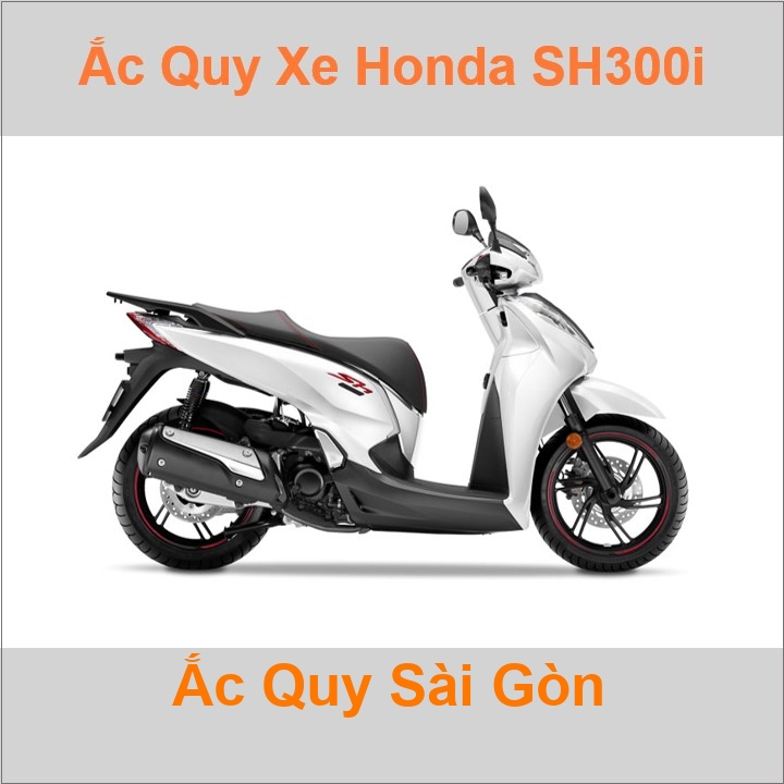 Ắc quy xe mô tô Honda SH 300i, 350i (2008 đến nay)