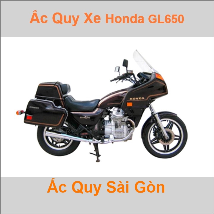 Ắc quy xe mô tô Honda GL 500 / GL 650 Silver Wing / CX500 / CX650 (1978 - 1983)