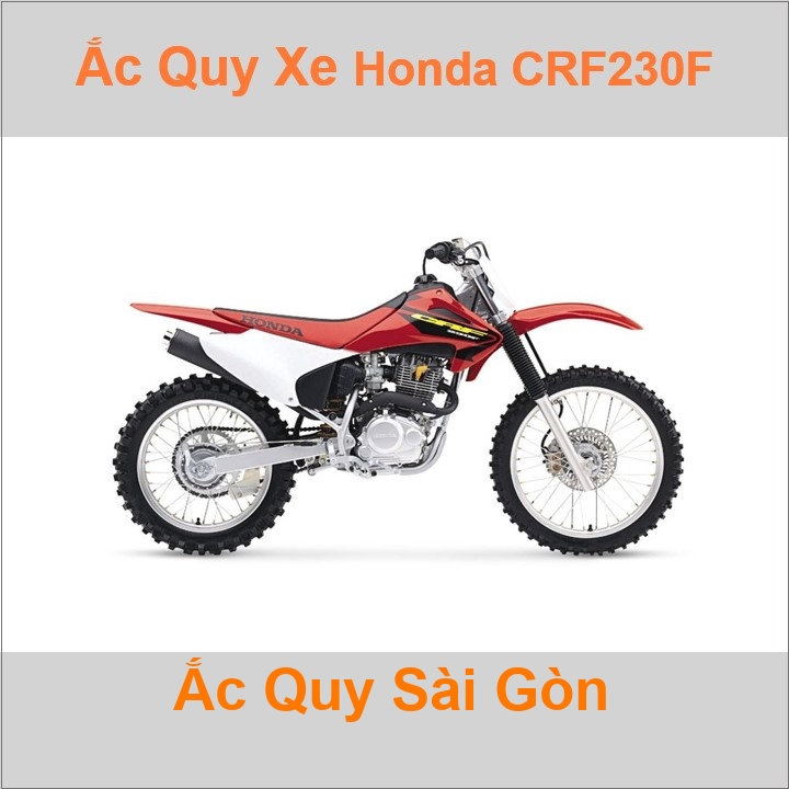 Ắc quy xe mô tô Honda CRF 230F / CRF 230L / CRF 230M (2004 - 2013)