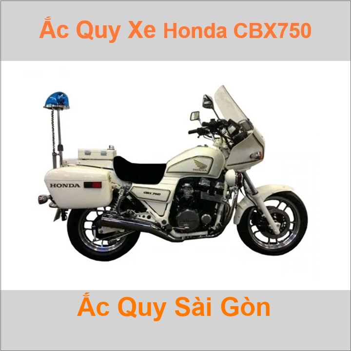 Ắc quy xe mô tô Honda CBX 750 (1984 - 1988)