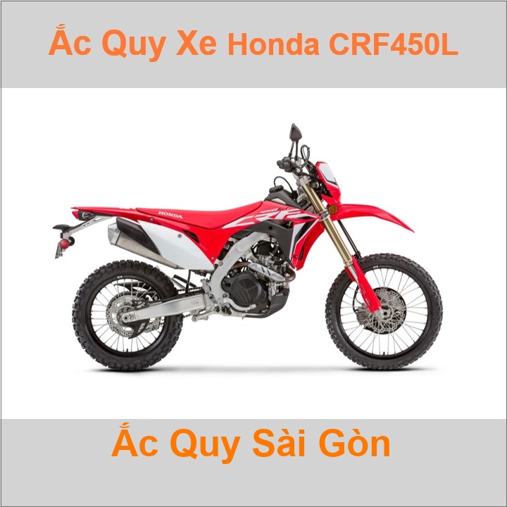 Ắc quy xe mô tô Honda CRF 450L / CRF 450 Rally / CRF 450R / CRF 450X (2002 đến nay)