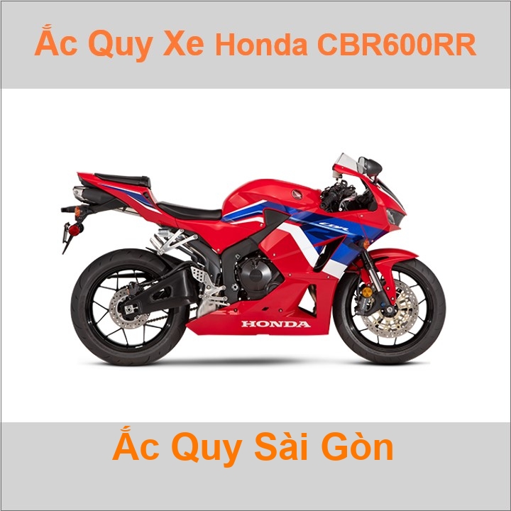 Ắc quy xe mô tô Honda CBR 600F4i / CBR 600RR (2001 đến nay) / CBR 600F (2011 - 2013)