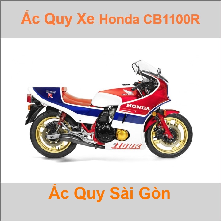 Ắc quy xe mô tô Honda CB-1100R / CB-1100F (1981 - 1983)