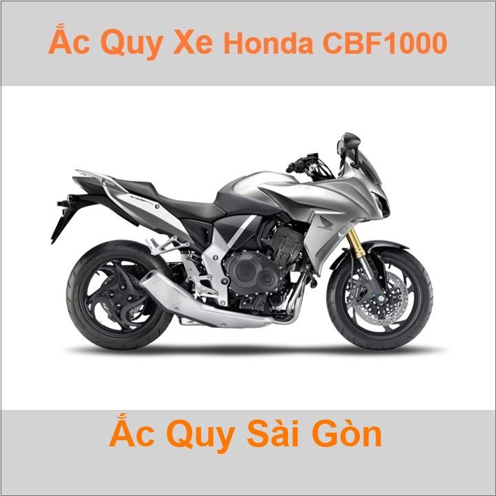 Ắc quy xe mô tô Honda CBF-1000 / 1000GT / 1000F (2006 - 2018)