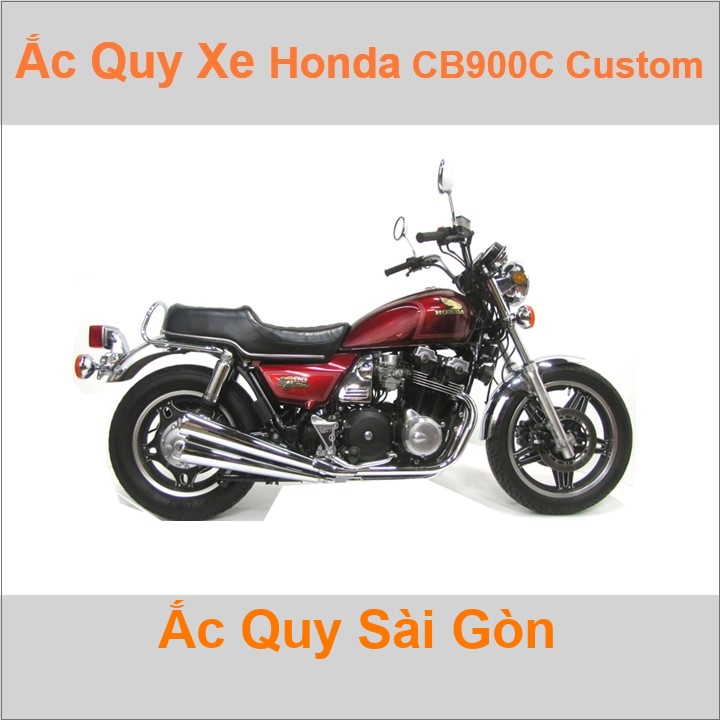 Ắc quy xe mô tô Honda CB 900F / CB 900C Custom (1979 - 1982) / CB-1000C Custom (1983)