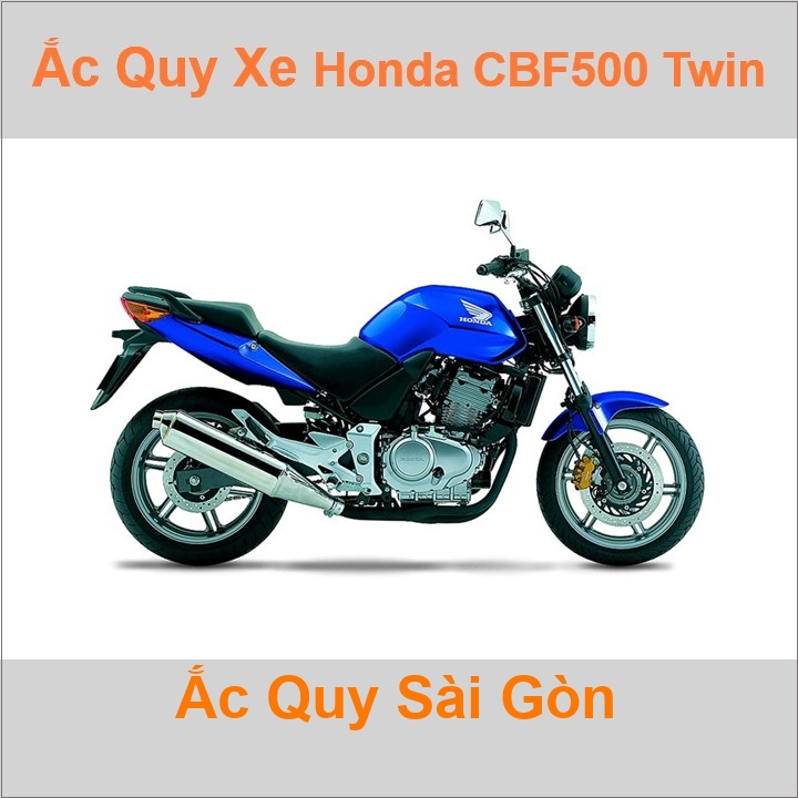 Ắc quy xe mô tô Honda CBF 500 Twin (2004 - 2007)