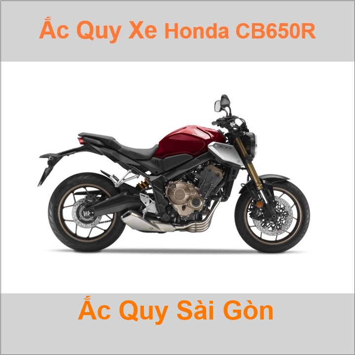 Ắc quy xe mô tô Honda CB 650F / CB 650R (2013 đến nay)