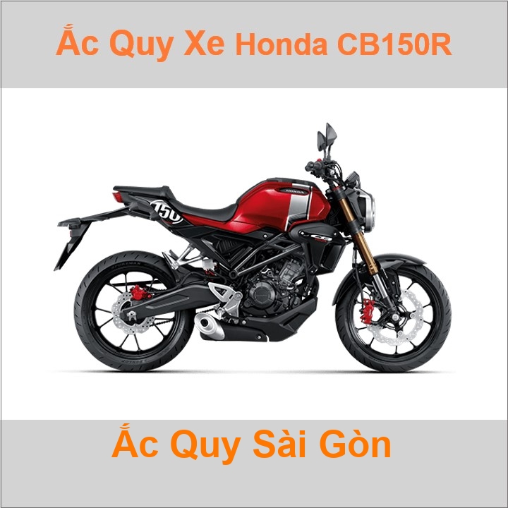 Ắc quy xe mô tô Honda CB 150R (2013 đến nay)