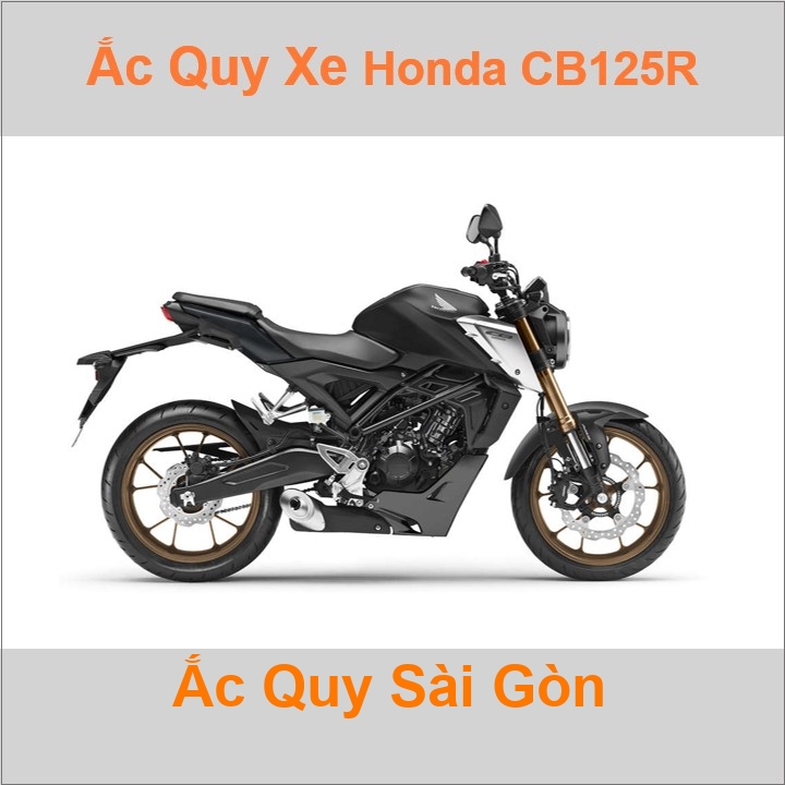 Ắc quy xe mô tô Honda CB 125R (2017 đến nay)