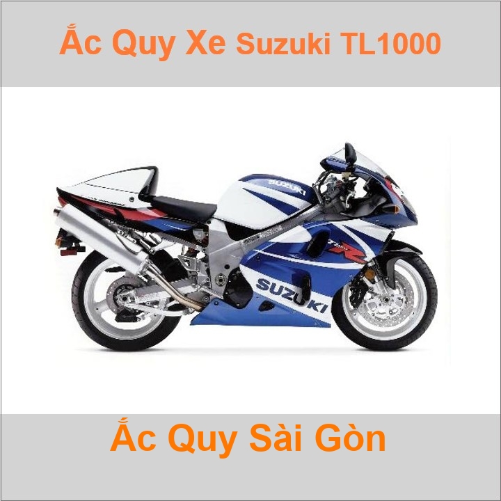 Ắc quy xe mô tô Suzuki TL 1000 (1997 - 2002)