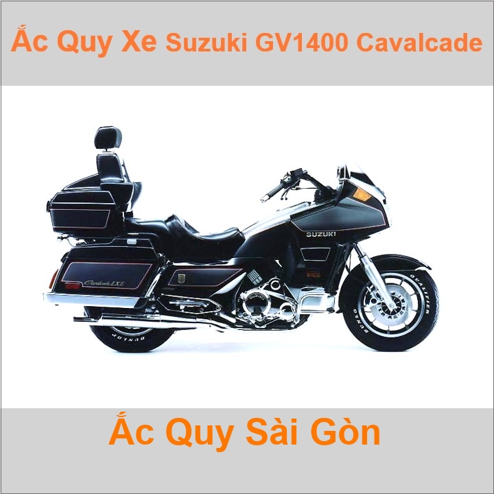 Ắc quy xe mô tô Suzuki GV 1400 Cavalcade (1986 - 1988)