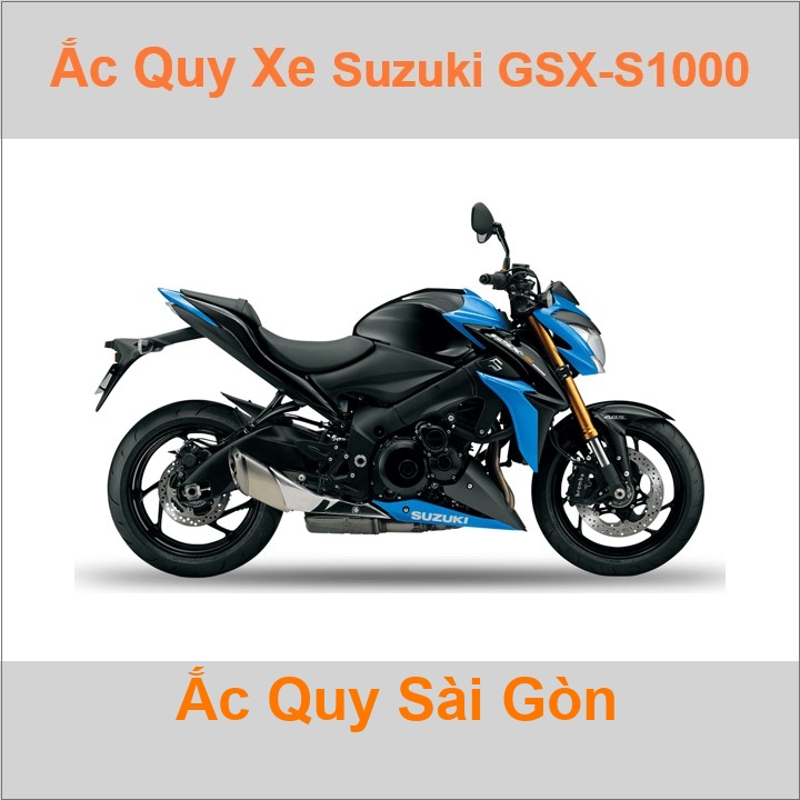 Ắc quy xe mô tô Suzuki GSX-S1000 (2015 đến nay)