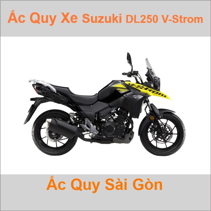 Ắc quy xe mô tô Suzuki DL 250 V-Strom (2017 đến nay)