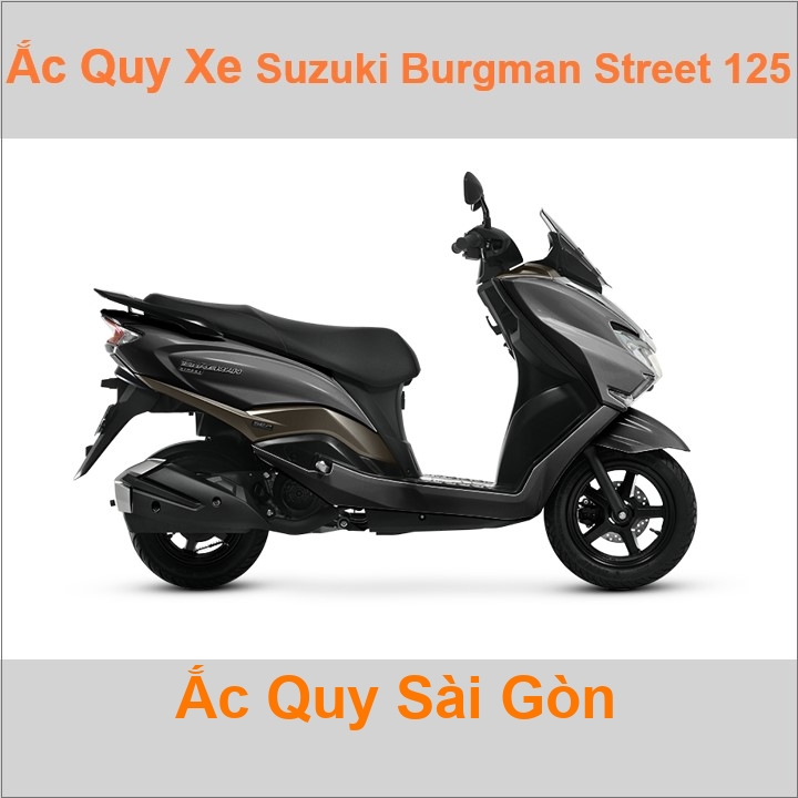 Ắc quy xe mô tô Suzuki Burgman 125UB Street (2017 đến nay)