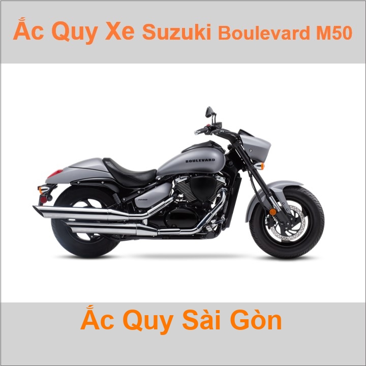 Ắc quy xe mô tô Suzuki Boulevard M50 / VZ 800 (2005 - 2019) / Intruder M800 (2005 - 2016)