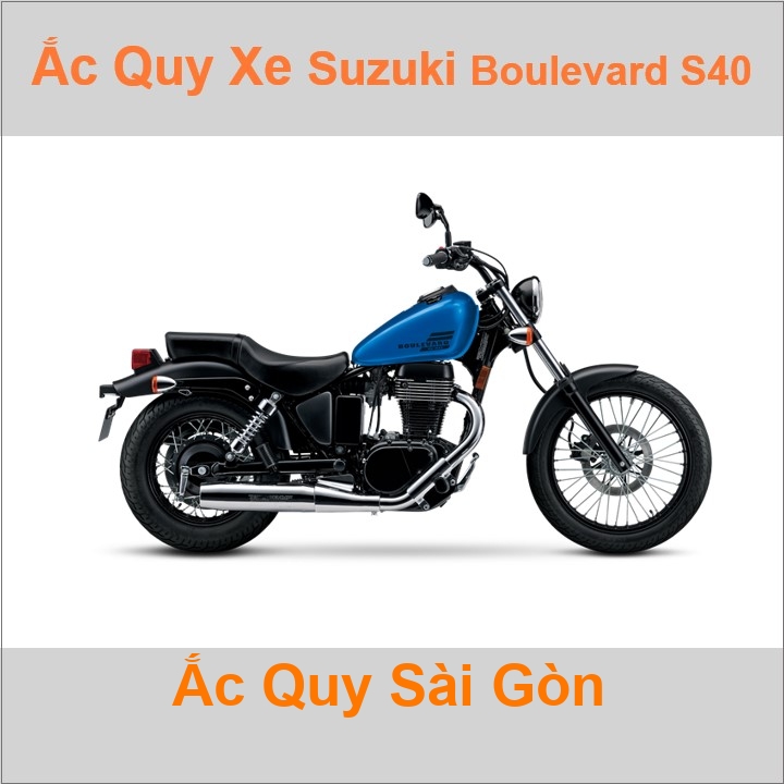 Ắc quy xe mô tô Suzuki Boulevard S40 (2005 - 2020) / Savage LS 650 (1986 - 2004)