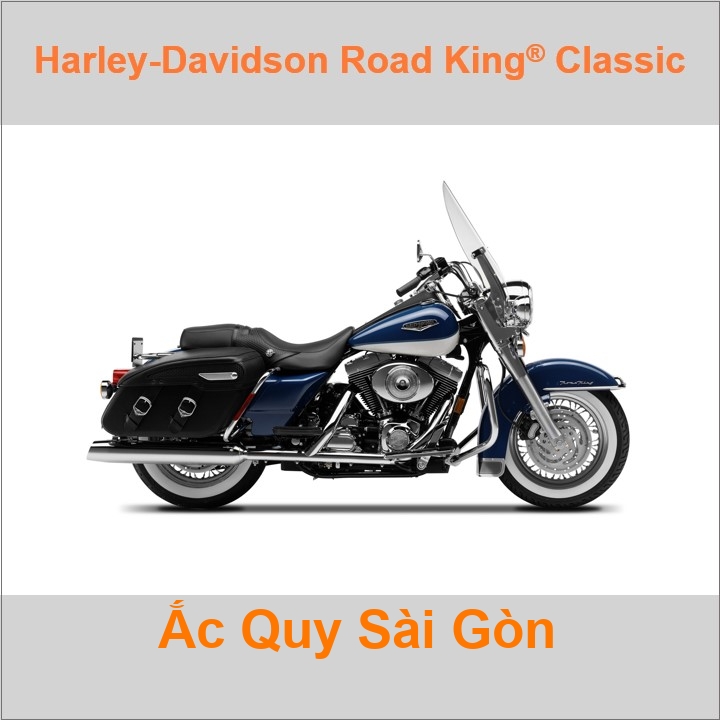 Ắc quy xe mô tô Harley Davidson Road King Classic FLHRC (1994 - 2016)