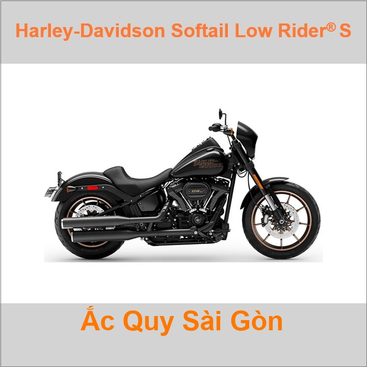 Ắc quy xe mô tô Harley Davidson Softail Low Rider-S 114 FXLRS (2020 đến nay)