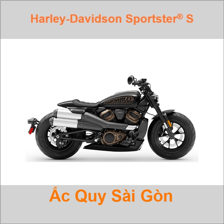 Ắc quy xe mô tô Harley Davidson Sportster-S 1250 RH1250 (2021 đến nay)