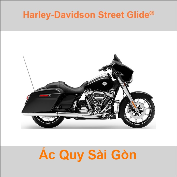 Ắc quy xe mô tô Harley Davidson Street Glide FLHX (2006 đến nay)