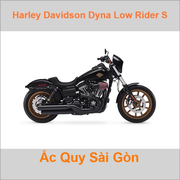 Ắc quy xe mô tô Harley Davidson Dyna Low Rider-S FXDLS (2016-2017)