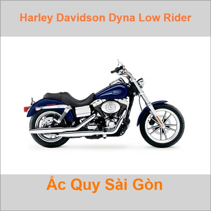 Ắc quy xe mô tô Harley Davidson Dyna Low Rider FXDL (1993-2017)