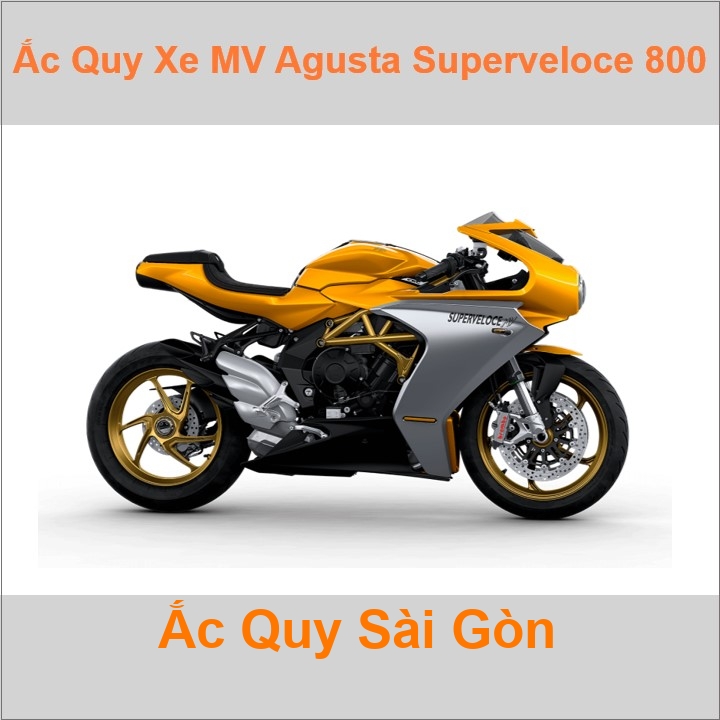 Ắc quy xe mô tô MV Agusta Superveloce 800 (2020 đến nay)
