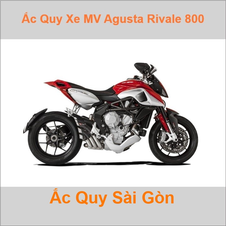 Ắc quy xe mô tô MV Agusta Rivale 800 (2013 - 2017)