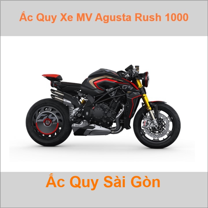 Ắc quy xe mô tô MV Agusta Rush 1000 (2020 đến nay)