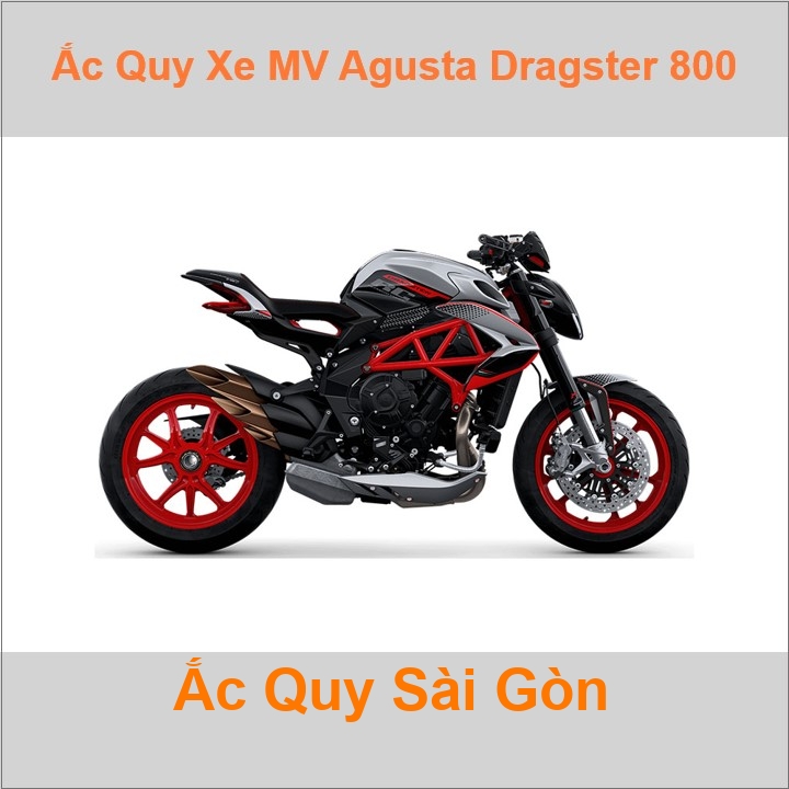 Ắc quy xe mô tô MV Agusta Dragster 800 (2014 đến nay)