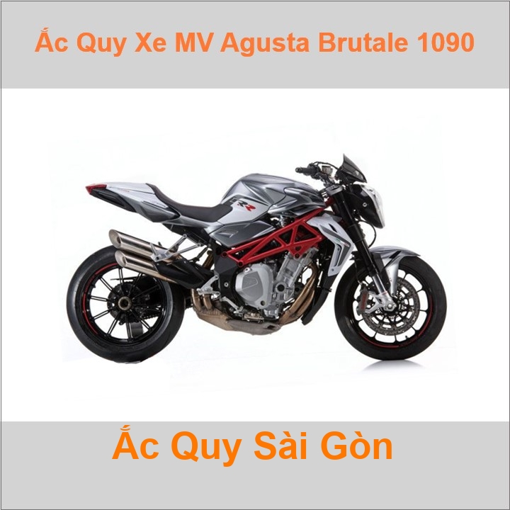 Ắc quy xe mô tô MV Agusta Brutale 1090 (2010 - 2017)