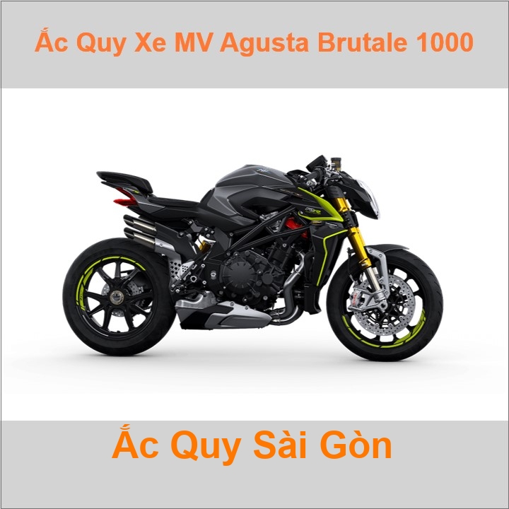 Ắc quy xe mô tô MV Agusta Brutale 1000 (2019 đến nay)