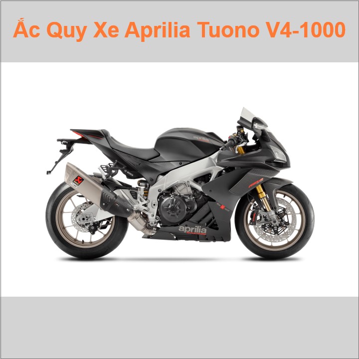 Ắc quy xe mô tô Aprilia Tuono V4 1000 (2012 - 2014)