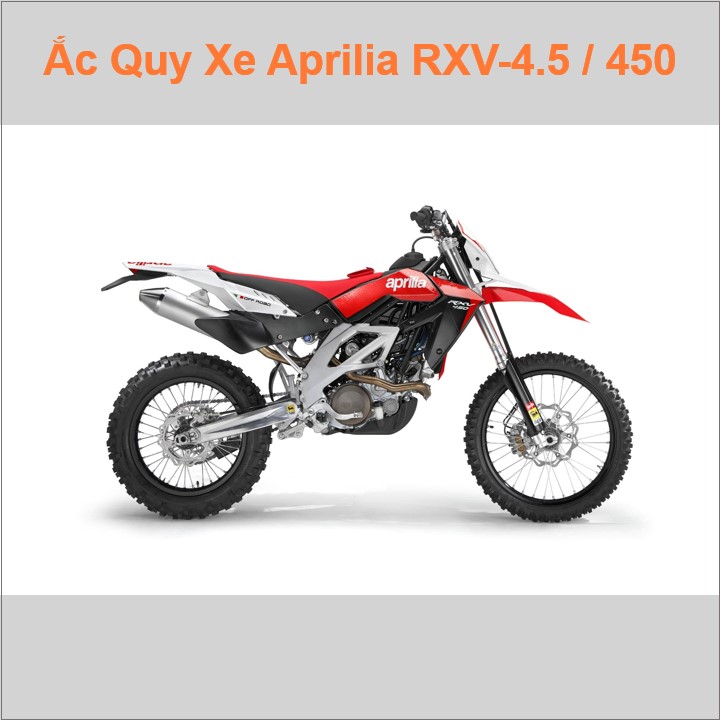 Ắc quy xe mô tô Aprilia RXV 4.5 / 450 (2007 - 2014)